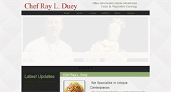 Desktop Screenshot of chefraylduey.com